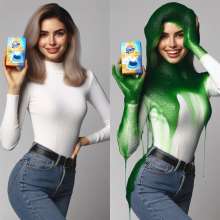 Messy Irina: Miracle Soap Powder Advert!