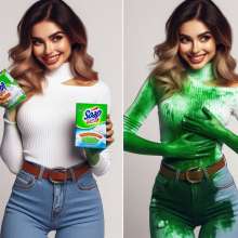 Messy Irina: Miracle Soap Powder Advert!
