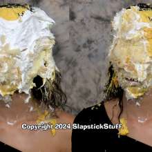 SlapstickStuff: Tiya Goes Topless At A Tasting Menu!  Edits Now!