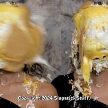 SlapstickStuff: Tiya Goes Topless At A Tasting Menu!  Edits Now!
