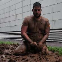 Polarwet: Wet + Muddy Workout Army T-shirt