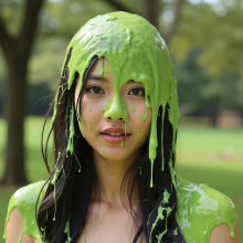 MrBloom: Green Slime Photography
