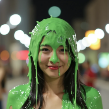 MrBloom: Green Slime Photography
