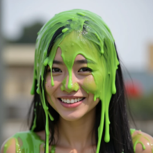 MrBloom: Green Slime Photography