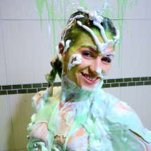 messyhot: Babbleorieka Thick Green and Blue Slime