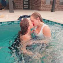 WetlookFashion: Camille and Tiffany Have a Hot Wetlook Date