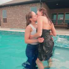 WetlookFashion: Camille and Tiffany Have a Hot Wetlook Date