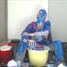 MessyGuys: College Twink Dips His Head and Is Covered in Creamy Slime