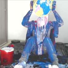MessyGuys: College Twink Dips His Head and Is Covered in Creamy Slime