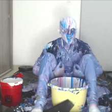 MessyGuys: College Twink Dips His Head and Is Covered in Creamy Slime