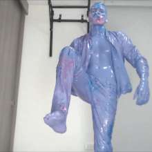 MessyGuys: College Twink Dips His Head and Is Covered in Creamy Slime