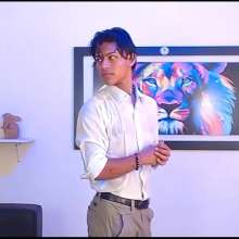 WETColours: Derek Gets Wet Dressed Elegantly with White Shirt and Pants