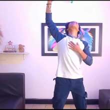 WETColours: Derek Gets Wet in a Long Sleeve T-shirt and Pants