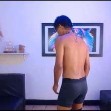 WETColours: Derek Gets Wet in a Long Sleeve T-shirt and Pants