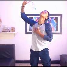 WETColours: Derek Gets Wet in a Long Sleeve T-shirt and Pants