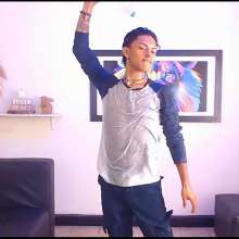 WETColours: Derek Gets Wet in a Long Sleeve T-shirt and Pants