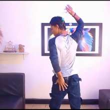 WETColours: Derek Gets Wet in a Long Sleeve T-shirt and Pants