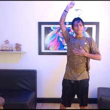 WETColours: Derek Super Wet in Yellow T-shirt and Shorts