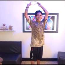 WETColours: Derek Super Wet in Yellow T-shirt and Shorts