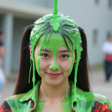 MrBloom: Green Slime Photography