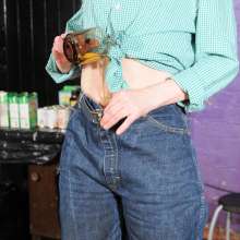DungeonMasterOne: Eggs, Soup, Custard, Syrup: Susie's Jeans Mess Test