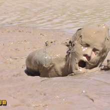 FOXY: Ayako in deep mud--video part II