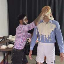 RevSlymsford: Guess The Mess With Yo Ass!  Rafa V Carlos With Pie Forfeits