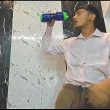 WETColours: Jack Gets Wet with Bottles of Water in His Shirt and Pants