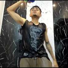 WETColours: Jack Super Wet in Black T-shirt with Pants
