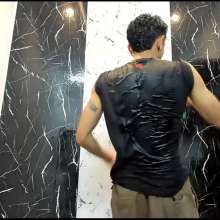 WETColours: Jack Super Wet in Black T-shirt with Pants