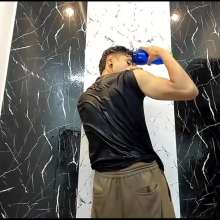 WETColours: Jack Super Wet in Black T-shirt with Pants