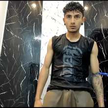WETColours: Jack Super Wet in Black T-shirt with Pants