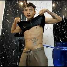 WETColours: Jack Super Wet in Black T-shirt with Pants