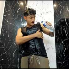 WETColours: Jack Super Wet in Black T-shirt with Pants