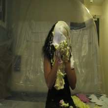 RevSlymsford: Kayla Louise Plays 'I've No Pie-dea'  + Gets Pied + Slimed