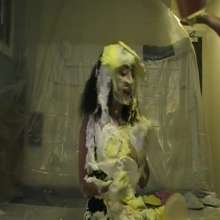 RevSlymsford: Kayla Louise Plays 'I've No Pie-dea'  + Gets Pied + Slimed