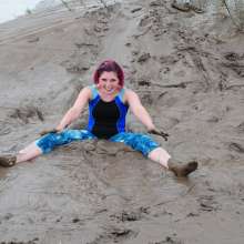 DungeonMasterOne: Maude's Leotard and Leggings Mudbath