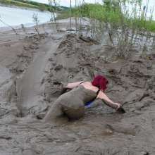 DungeonMasterOne: Maude's Leotard and Leggings Mudbath