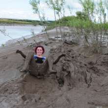 DungeonMasterOne: Maude's Leotard and Leggings Mudbath
