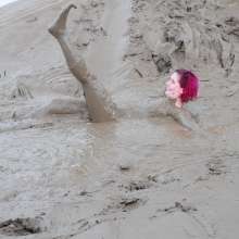 DungeonMasterOne: Maude's Leotard and Leggings Mudbath