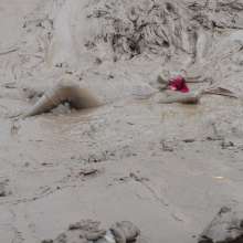 DungeonMasterOne: Maude's Leotard and Leggings Mudbath
