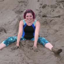 DungeonMasterOne: Maude's Leotard and Leggings Mudbath