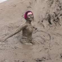DungeonMasterOne: Maude's Leotard and Leggings Mudbath