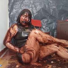 Hikari-Studio-Wam: Lots of Breakfast Syrup, Eggs, and Chocolate Sauce