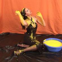 Lara_eurowam: Lovely Mihaela Is Back for Another Sexy Slime Fun-T238c4
