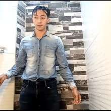 WETColours: Luke in the Shower with Shirt and Jeans