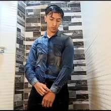 WETColours: Luke in the Shower with Shirt and Jeans