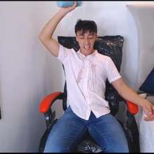 WETColours: Luke Super Wet in White Shirt and Jeans