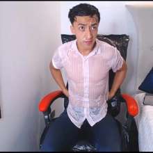 WETColours: Luke Super Wet in White Shirt and Jeans