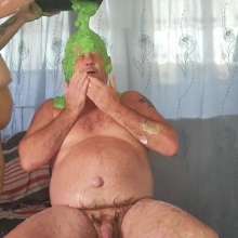Darkabyss445: Messy Gunge and Pies Ass Worshipping Session